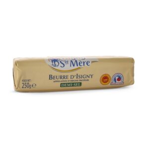 Burro d'Isigny AOP demi-sel , 250 gr - Isigny Sainte-Mère