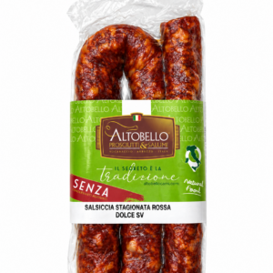 Salsiccia Secca di Tornareccio (Abruzzo) Rossa Dolce SENZA CONSERVANTI