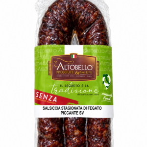 Salsiccia Secca di Tornareccio (Abruzzo) di Fegato Piccante SENZA CONSERVANTI